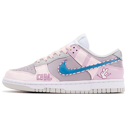Nike: Розовые кроссовки  Dunk