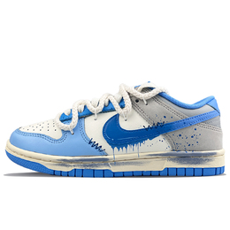 Nike: Серые кроссовки  Dunk