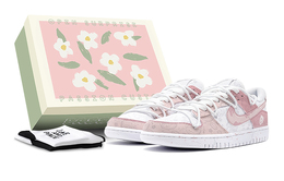Nike: Белые кроссовки  Dunk