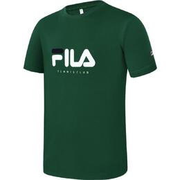 Fila: Зелёная футболка 