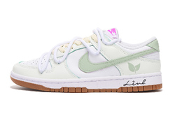 Nike: Белые кроссовки  Dunk