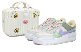 Nike: Розовые кроссовки  Air Force 1