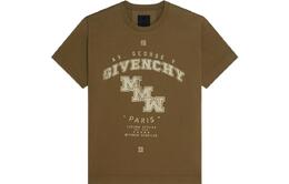 Givenchy: Зелёная футболка 