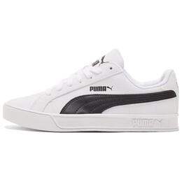 PUMA: Серые кроссовки  Smash