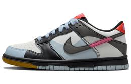 Nike: Голубые кроссовки  Dunk Low