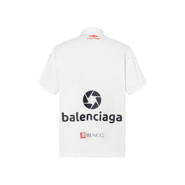 Balenciaga: Белая футболка 