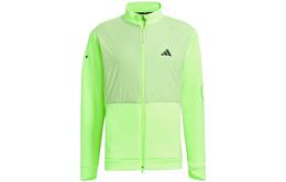 Adidas: Зелёная куртка 