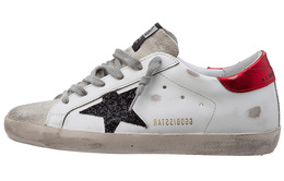 Golden Goose: Красные кроссовки  Super Star