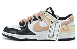 Nike: Чёрные кроссовки  Dunk