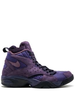 Nike: Фиолетовые кроссовки  Air