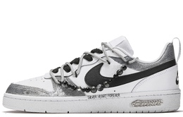 Nike: Чёрные кроссовки  Court