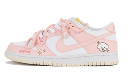 Nike: Розовые кроссовки  Dunk