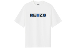 Kenzo: Белая футболка 