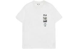 Fila: Белая футболка 