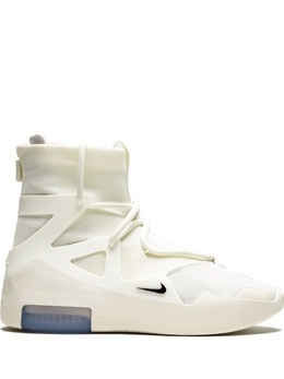 Nike: Белые кроссовки  Air Fear Of God 1