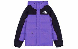 The North Face: Фиолетовый пуховик 