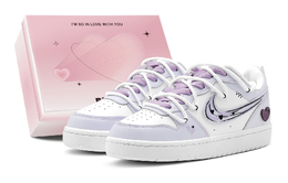 Nike: Фиолетовые кроссовки  Court