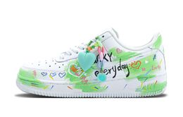 Nike: Белые кроссовки  Air Force 1