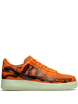 Nike: Оранжевые кроссовки  Air Force 1 Low