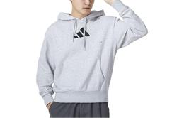 Adidas: Серая толстовка 