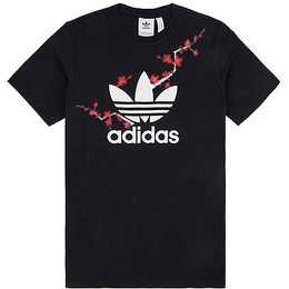 Adidas Originals: Чёрная футболка 