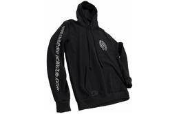 Chrome Hearts: Чёрная толстовка 