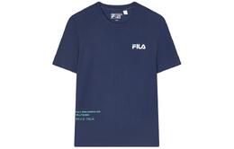 Fila: Голубая футболка 