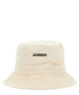 Jacquemus: Бежевая шляпа 