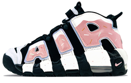 Nike: Чёрные кроссовки  Air More Uptempo