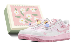 Nike: Розовые кроссовки  Air Force 1