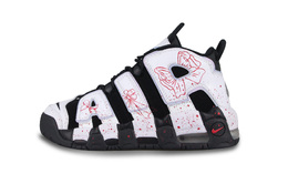 Nike: Красные кроссовки  Air More Uptempo