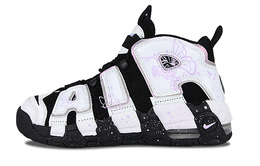 Nike: Чёрные кроссовки  Air More Uptempo