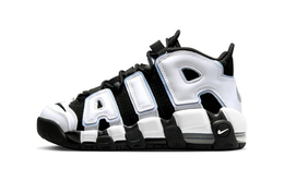 Nike: Чёрные кроссовки  Air More Uptempo