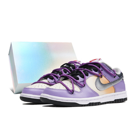 Nike: Фиолетовые кроссовки  Dunk