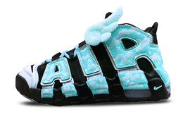 Nike: Голубые кроссовки  Air More Uptempo