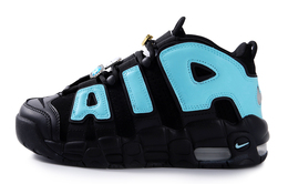 Nike: Чёрные кроссовки  Air More Uptempo