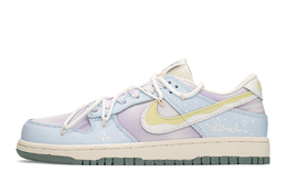 Nike: Жёлтые кроссовки  Dunk