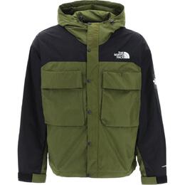 The North Face: Зелёная куртка 