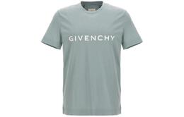 Givenchy: Синяя футболка 