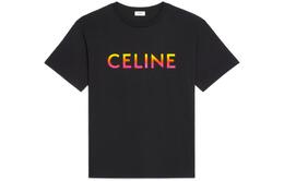 CELINE: Чёрная футболка 