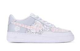 Nike: Серые кроссовки  Air Force 1