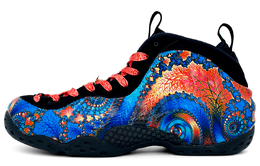 Nike: Чёрные кроссовки  Foamposite One