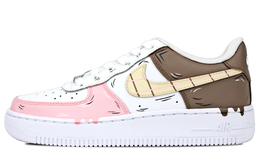 Nike: Розовые кроссовки  Air Force 1