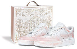 Nike: Белые кроссовки  Air Force 1