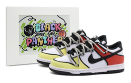 Nike: Жёлтые кроссовки  Dunk