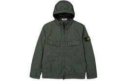 Stone Island: Зелёная куртка 