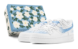 Nike: Белые кроссовки  Air Force 1