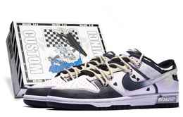 Nike: Чёрные кроссовки  Dunk
