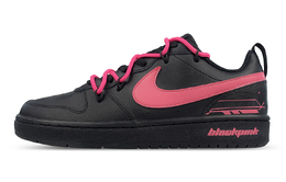 Nike: Чёрные кроссовки  Court