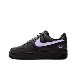 Nike: Чёрные кроссовки  Air Force 1